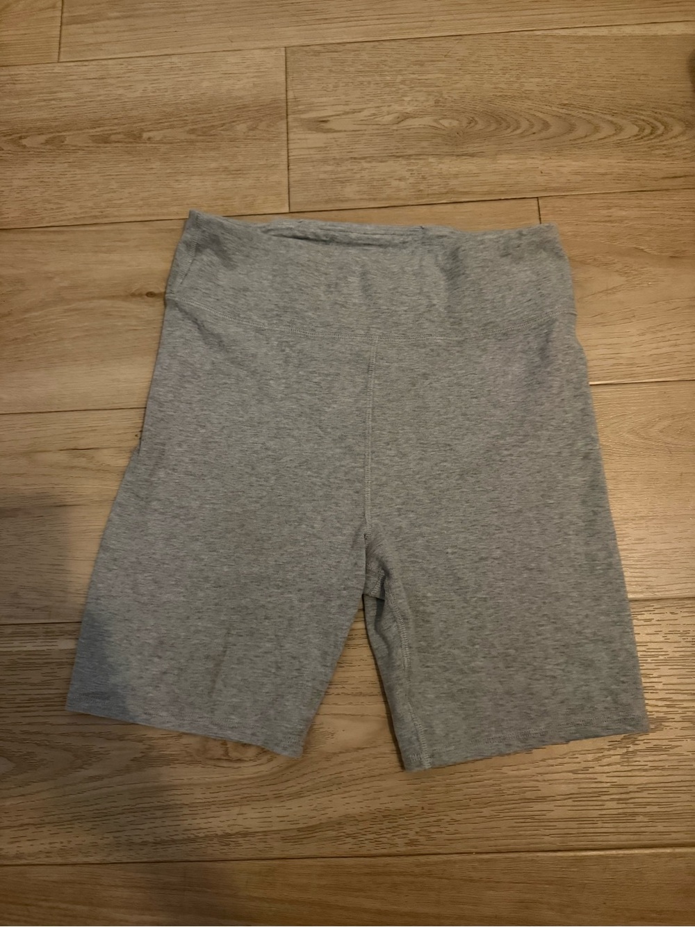 Eberjey Gray Stretch Bike Shorts